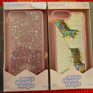 2 iPhone cases for iPhone 6 Plus, iPhone 6s Plus, iPhone 7 Plus, iPhone 8 plus.